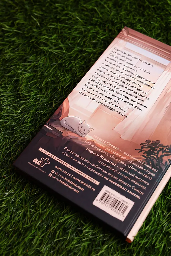 Книга Она и ее кот. Ранобэ (Макото Синкай, Наруки Нагакава) — 14