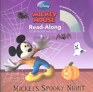 Disney: Mickey's Spooky Night (book with CD)