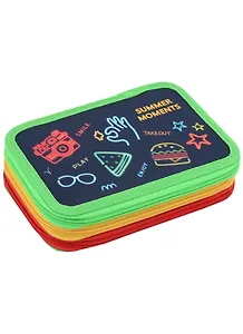 Пенал 3отд. "НЕОН" 190*115, печать на ткани