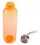 Бутылка с подвесом оранжевая (пластик) (600мл) (12-16110-202505-B8) — 3103197 — 3
