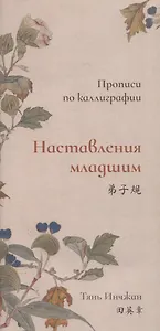 Наставления младшим. Прописи по каллиграфии
