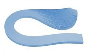 ФРИДЕКОР Бумага для квиллинга полоски 3 мм. 80гр. цв. ВАСИЛЬКОВЫЙ, №220