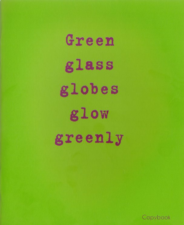 Тетрадь общая «Geen. Glass», 48 листов в клетку, А5 - Paper Art 250229 — 1