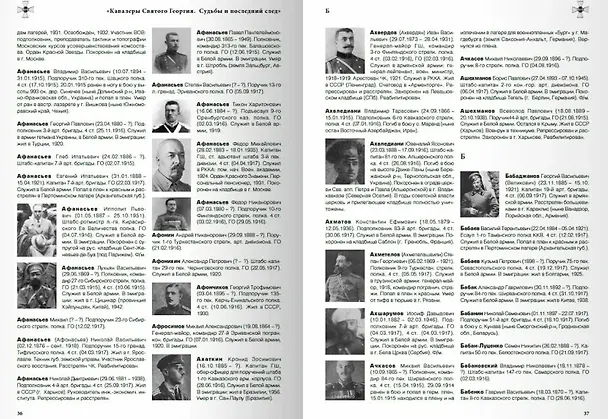 Книга Кавалеры Святого Георгия. Судьбы и последний след Мартиролог офицеров–георгиевских кавалеров Первой мировой войны 1914–1918 гг. А—З (Михаил Клепов) — 2