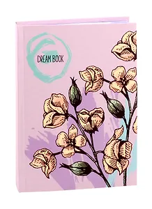 Записная книжка А6+ 96л тчк. "Dreams" интеграл.переплет, мат.ламинация "soft touch"