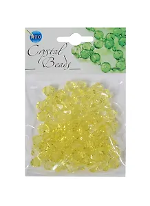 Набор бусин Кристальная игра Кристаллы светло-зеленые (CRP077) (10мм) (упаковка)