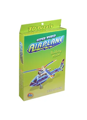 Конструктор 3D пл. картон Микс (267391) (18х11) (3D Puzzle) (коробка) 2420343