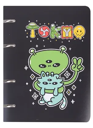 Тетрадь на кольцах в клетку Listoff, Tokyo, 100 листов 2973312