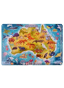 Пазл в рамке Dodo Австралия 53 элемента