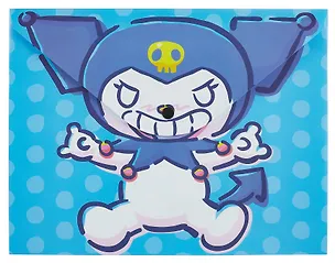 Папка-конверт А4 на кнопке "Куроми с медведем" 3102094