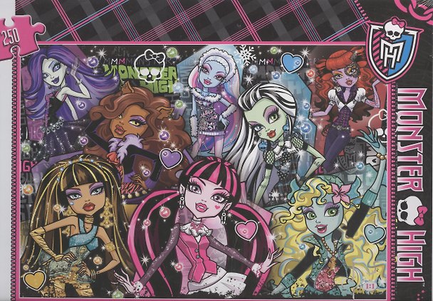 Пазл ClementoniКлементони Monster High 250эл 29683 Чудовищные друзья 2378703 — 1