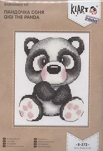 Набор для вышивания крестом Klart "Пандочка Соня"