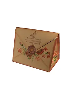 Подарочный пакет MS с открыткой Цветочный конверт (156703) (Сима-ленд)