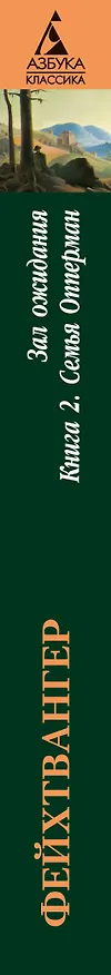 Книга Зал ожидания. Книга 2. Семья Опперман (Лион Фейхтвангер) — 3