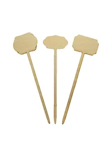 Набор табличек-1 Украшения на шпажках (141268) (3шт) (50мм) (игрушка из дерева) (упаковка)