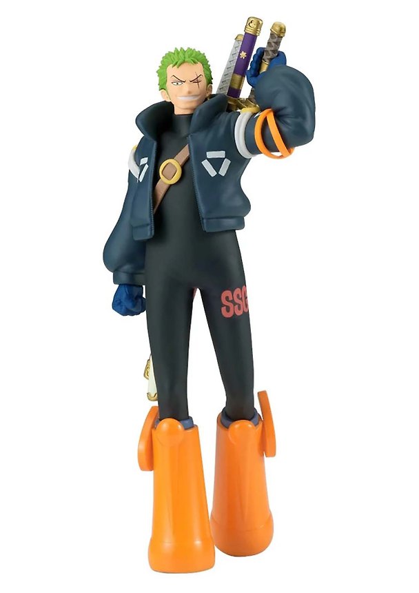 Фигурка-аниме Ван Пис One Piece Зоро The Shukko Roronoa Zoro Egghead figure (17см) (BNS1141) 3118883 — 1