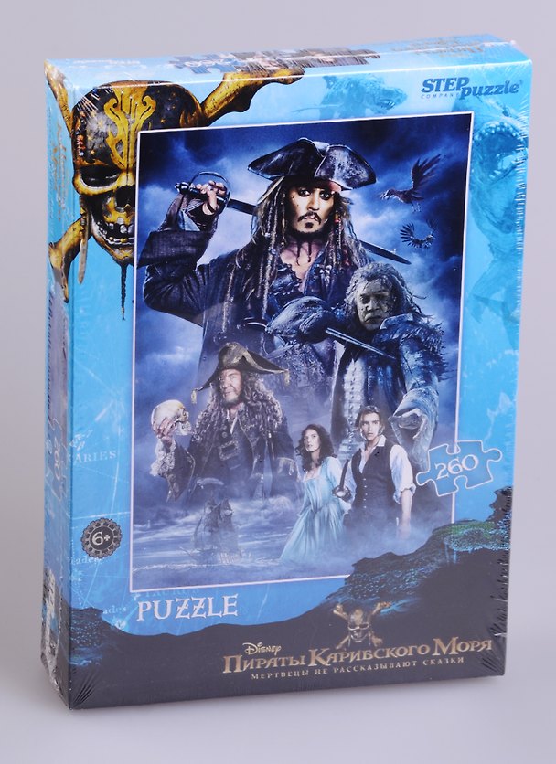 Пазл Disney Пираты Карибского моря Step puzzle 260эл. 95061 2589216 — 1