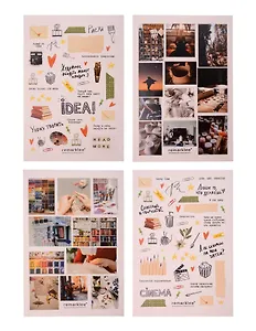 Набор стикеров "Хобби и творчество" (4 листа)