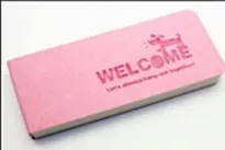 Блокнотик  Welcome Love розовый (Еж Стайл)