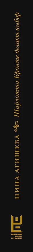 Книга Шарлотта Бронте делает выбор. Викторианская любовь (Нина Агишева) — 3