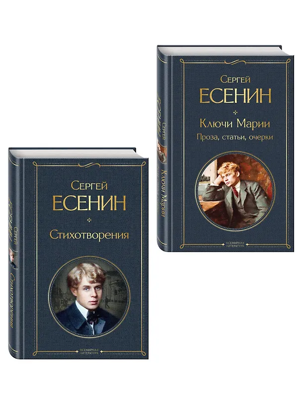 Книга Комплект Поэзия и проза Есенина (из 2-х книг: Стихотворения. Ключи Марии. Проза, статьи, очерки) (Сергей Есенин) — 4