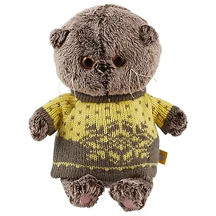 Игрушка мягкая Budi Basa, Басик BABY в свитере 20 см BB-036 2698211