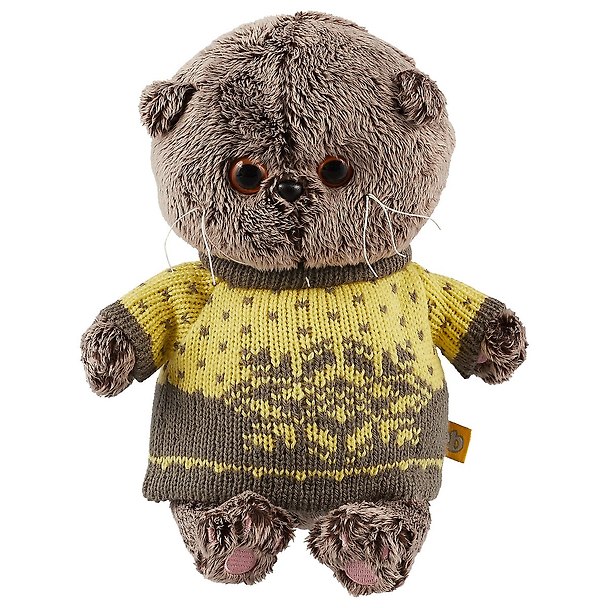Игрушка мягкая Budi Basa, Басик BABY в свитере 20 см BB-036 2698211 — 1