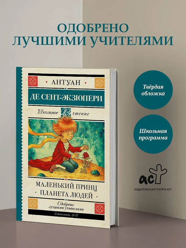 Книга Маленький принц. Планета людей (Антуан де Сент-Экзюпери) — 4