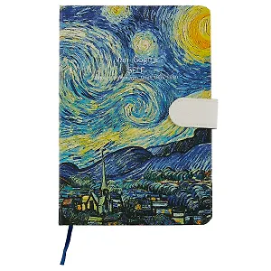 Блокнот «Звёздная ночь», 256 стр, 13 х 19 см