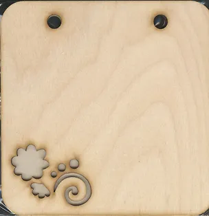 Заготовка для скрапбукинга альбом Орнамент-1 (13823) (3 листа) (155х155) 2367847