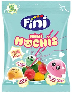 Мармелад жевательный FINI Mini MOCHIS с начинкой, 90г