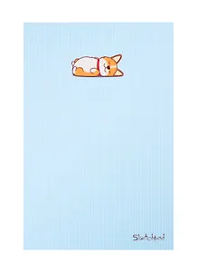 Скетчбук А5 40л "Соня" белый офсет, 100г/м2, склейка