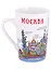 Кружка Москва Пиктограмма 350мл фарфор матовая цветн.рисунок (065-4-19P-CL) — 2858754 — 3