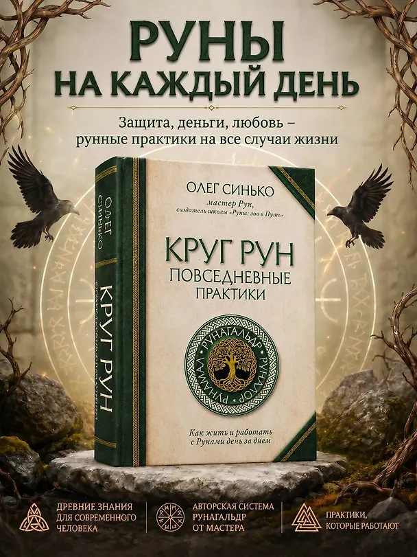 Книга Круг рун. Повседневные практики. Как жить и работать с Рунами день за днем (Олег Синько) — 6