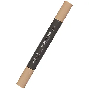 Маркер художественный "Сонет" сиена жженая, двухсторон., тонк. и широк.долото, Сонет