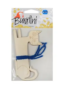 Форма для декора Шпулька для намотки ниток Кошка (DZ30005) (фанера) (упаковка)