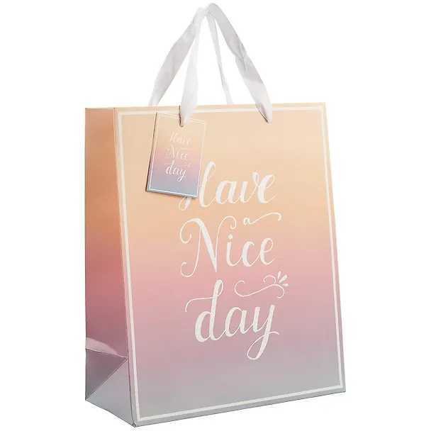 Пакет А4 32*26*12 Have A Nice Day нейтр., бум.мат.ламинат 256700 — 1