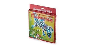 Набор для творчества, HOBBY TIME, Набор для 3D аппликации №5 Пайетки Саламандра 328788