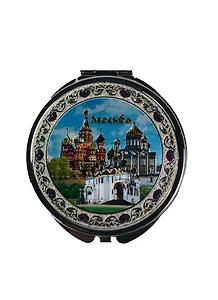 Зерк.металографика пл.D7 "Москва.Благовещенский собор-ХВБ-ХХС" цвет серебро (317CHE-19K6-1)
