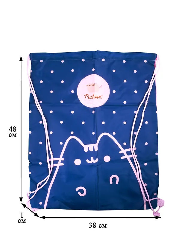 Мешок для сменный обуви "Pusheen" 48*38*1 256924 — 3