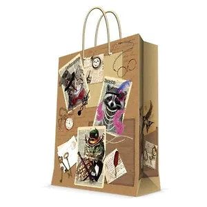 Пакет Феникс Бумажный Гэтсби 17,8*22,9*9,8см