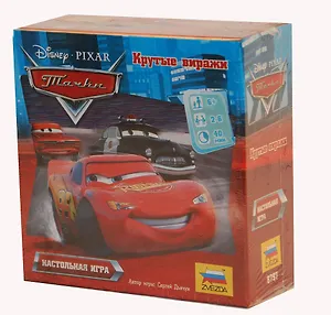 Сборная модель ЗВЕЗДА,Тачки. Крутые виражи 8797