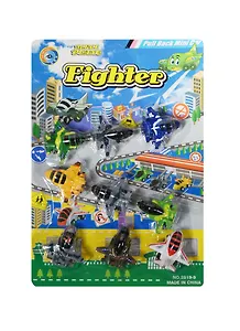 Набор инерционных машинок (самолетики) (2819-9) (9 шт) (блистер)