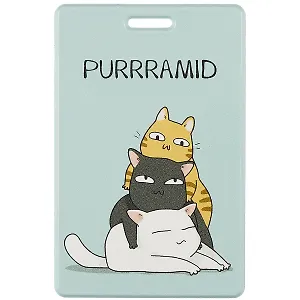 Чехол для карточек Purrramid (котики) (ДГ2021-308)