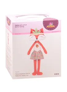 Набор для изготовления игрушки Miadolla FX-0311 Лиса-индианка Натта  .