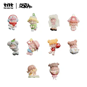 Коллекционные брелоки Время, серии Малышка Дора TNT Space, высота 5.7-8.7см, Blind Box, 12-T3012-3