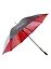 Зонт-трость Буквоед красный/черный — 2927225 — 1