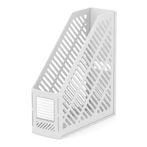 Лоток вертикальный "Classic" 90мм, пластик, белый, ErichKrause