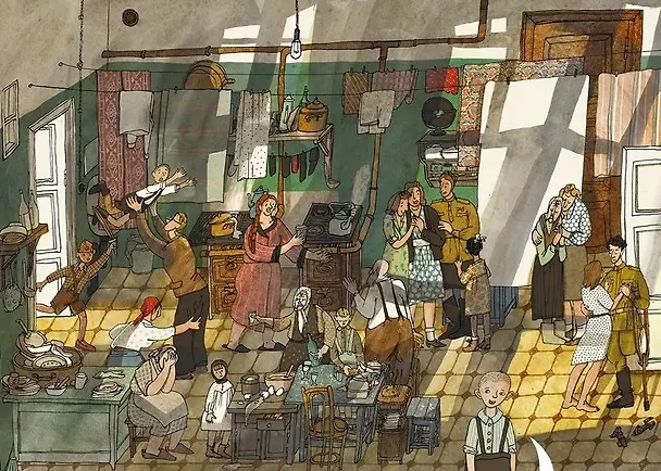 Книга История старой квартиры (Александра Литвина) — 13