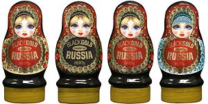 Сувенир, Матрешка с нефтью черного цвета